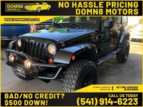 2012 Jeep Wrangler Unlimited for sale at Deals on Wheels of the Northwest LLC in Springfield OR