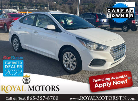 2021 Hyundai Accent for sale at ROYAL MOTORS LLC in Knoxville TN