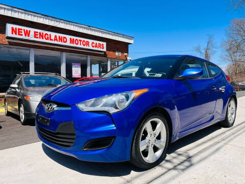 2012 Hyundai Veloster for sale at New England Motor Cars in Springfield MA