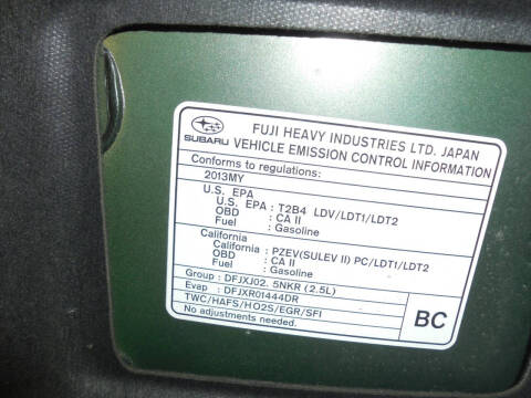 2013 Subaru Outback 2.5i Limited