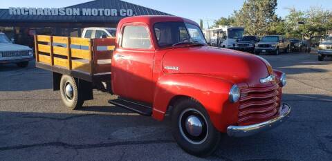1947 Chevrolet 3800 for sale at Richardson Motor Company in Sierra Vista AZ