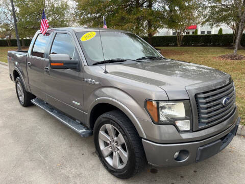 2012 Ford F-150 for sale at UNITED AUTO WHOLESALERS LLC in Portsmouth VA