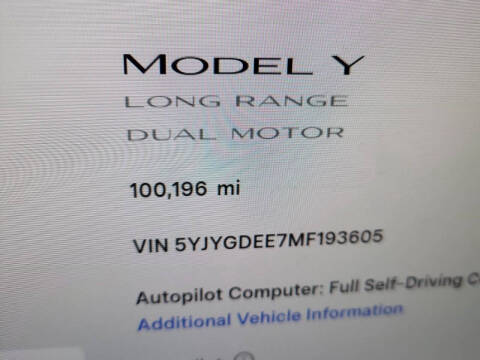 2021 Tesla Model Y Long Range