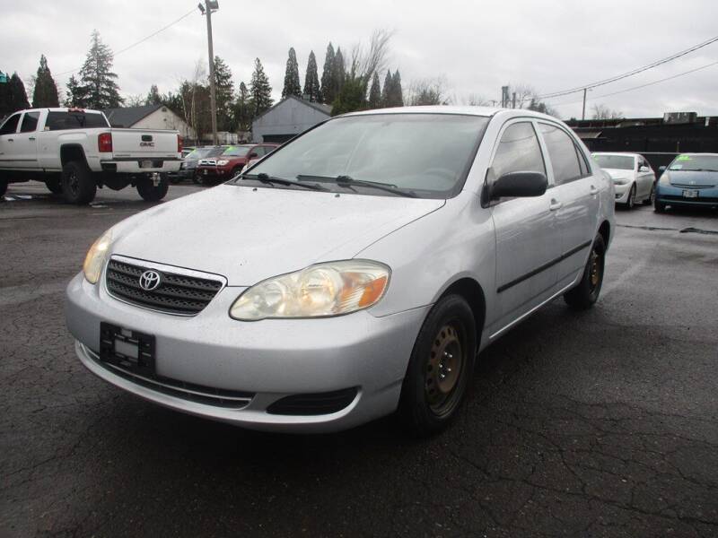2007 Toyota Corolla for sale at ALPINE MOTORS in Milwaukie OR