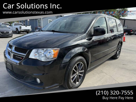 2017 Dodge Grand Caravan for sale at Car Solutions Inc. in San Antonio TX