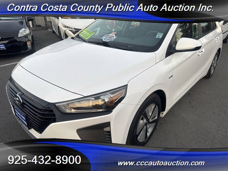 2019 Hyundai Ioniq Hybrid Blue