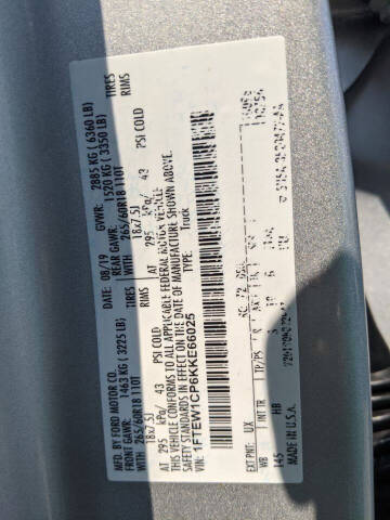 2019 Ford F-150 Lariat