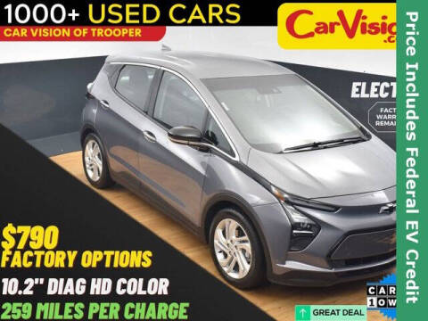 2023 Chevrolet Bolt EV for sale at Car Vision of Trooper in Norristown PA