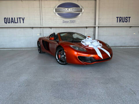 2013 McLaren MP4-12C Spider for sale at TANQUE VERDE MOTORS in Tucson AZ