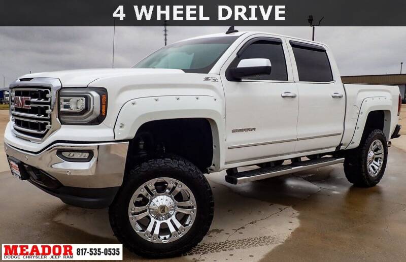 2016 GMC Sierra 1500 for sale at Meador Dodge Chrysler Jeep RAM in Fort Worth TX