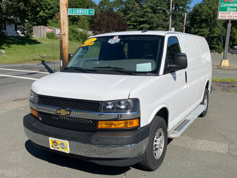 2021 Chevrolet Express for sale at R & A Automotive in Peabody MA
