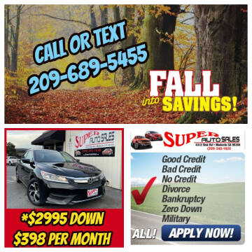 2017 Honda Accord for sale at Super Auto Sales Modesto in Modesto CA