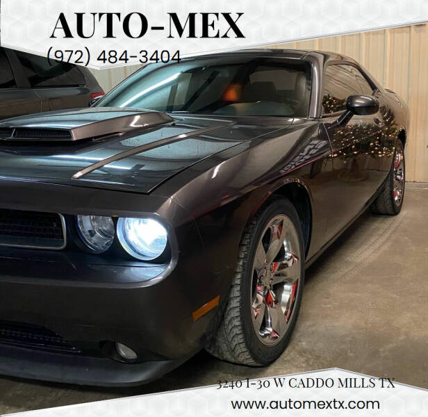2014 Dodge Challenger for sale at AUTO-MEX in Caddo Mills TX