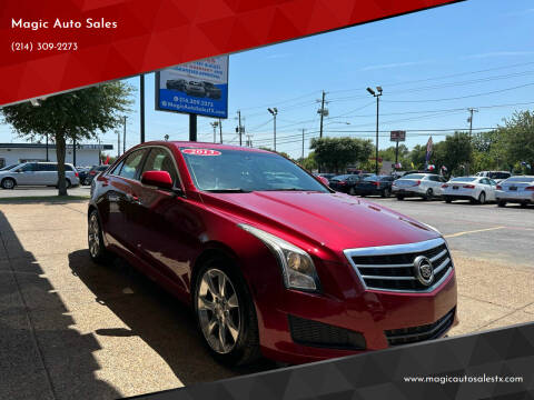 2013 Cadillac ATS for sale at Magic Auto Sales in Dallas TX