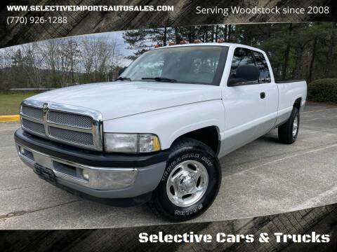 2001 Dodge Ram Pickup 2500 for sale at Selective Cars & Trucks in Woodstock GA