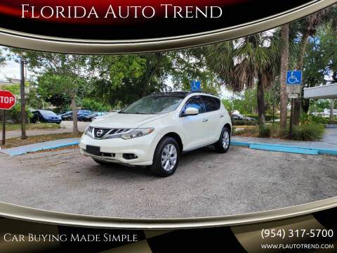 2011 Nissan Murano for sale at Florida Auto Trend in Plantation FL