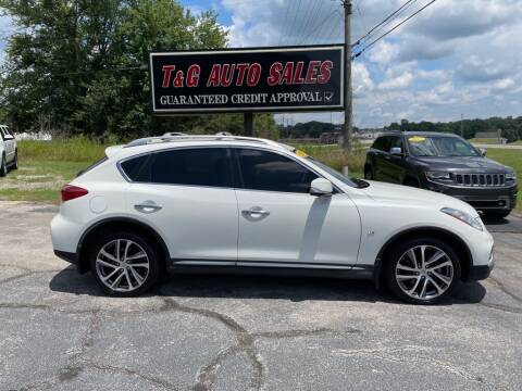 2017 Infiniti QX50 for sale at T & G Auto Sales in Florence AL