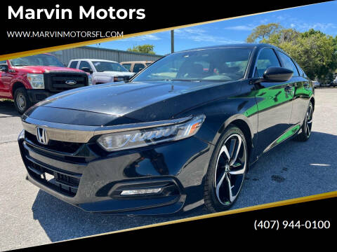 2018 Honda Accord for sale at Marvin Motors in Kissimmee FL