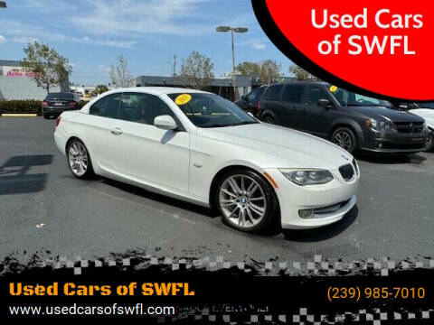 2013 BMW 3 Series for sale at Used Cars of SWFL in Fort Myers FL