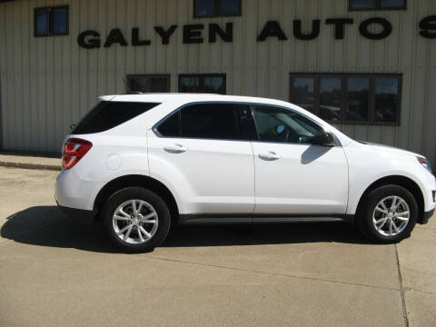 2017 Chevrolet Equinox for sale at Galyen Auto Sales in Atkinson NE