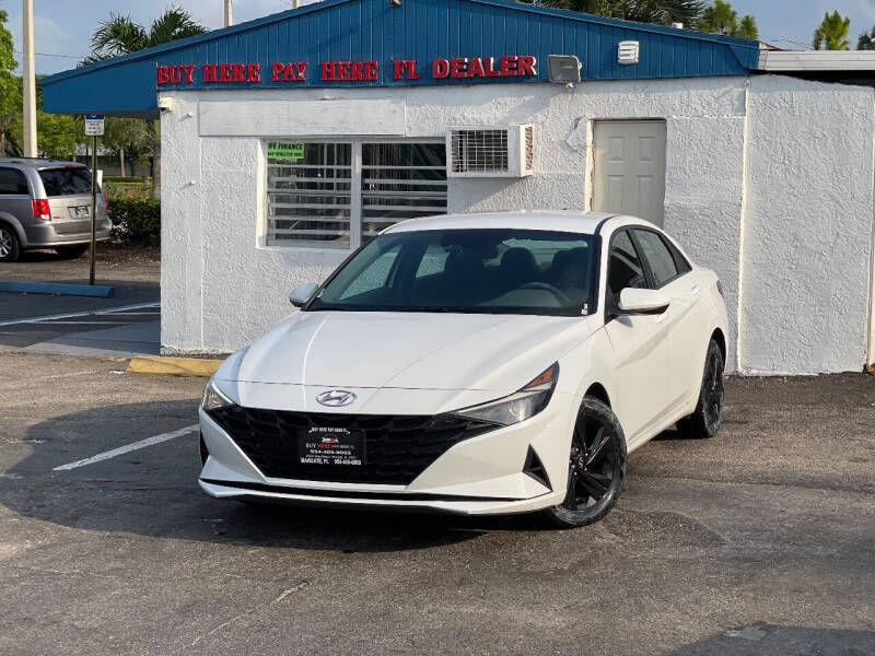 2021 Hyundai Elantra for sale at Buy Here Pay Here FL in Margate FL