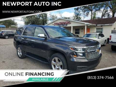 2015 Chevrolet Tahoe for sale at NEWPORT AUTO INC in Tampa FL