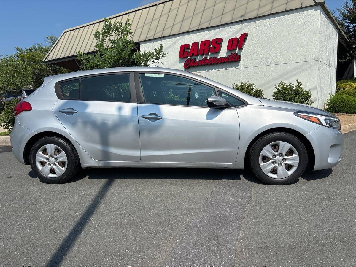 Silver 2017 Kia Forte5 LX LX 4dr Hatchback 1