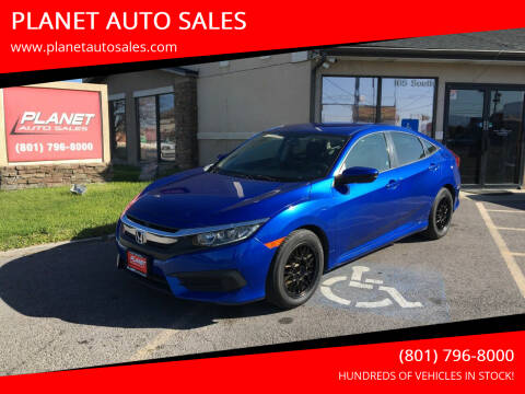 2017 Honda Civic for sale at PLANET AUTO SALES in Lindon UT