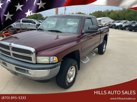 2001 Dodge Ram 2500 for sale at Hills Auto Sales in Salem AR