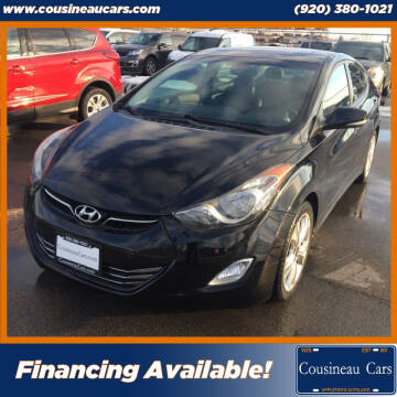 2013 Hyundai Elantra for sale at CousineauCars.com in Appleton WI