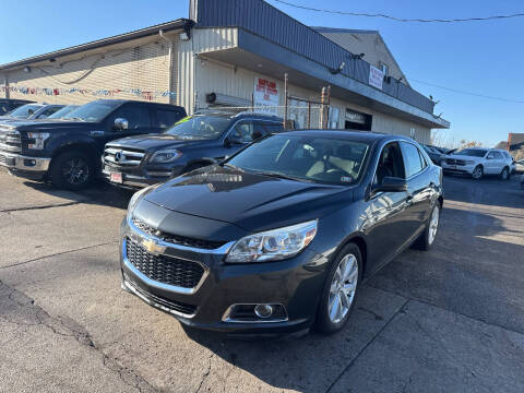 2015 Chevrolet Malibu for sale at Six Brothers Mega Lot in Youngstown OH