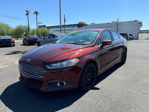 2015 Ford Fusion for sale at DR Auto Sales in Phoenix AZ