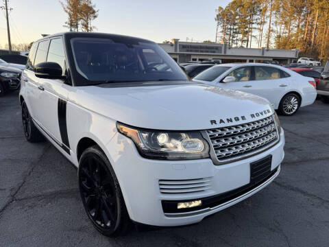2016 Land Rover Range Rover for sale at North Georgia Auto Brokers in Snellville GA