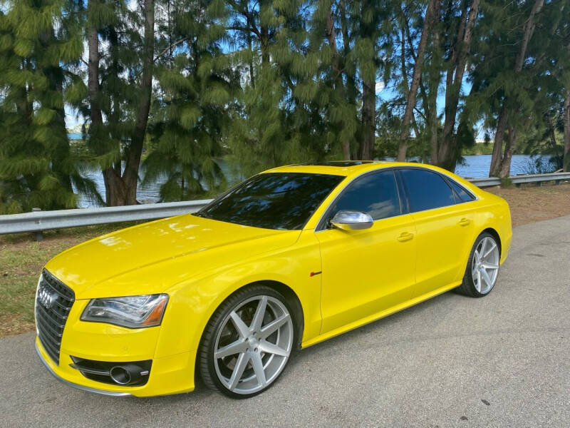 2014 Audi S8 for sale at Import Haven in Davie FL