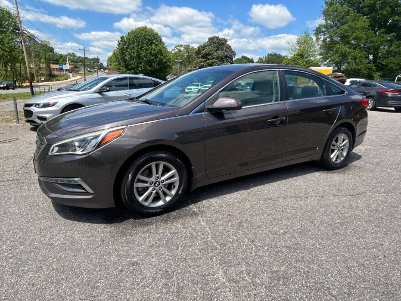 2015 Hyundai SONATA for sale at JNF Motors in Mount Holly, NC