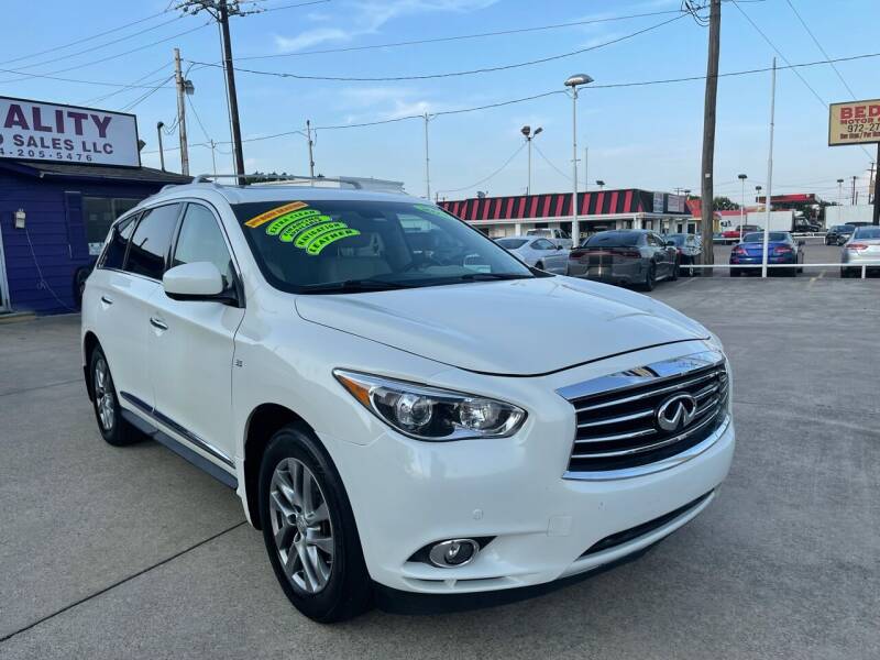 2015 Infiniti QX60 for sale at Quality Auto Sales LLC in Garland TX