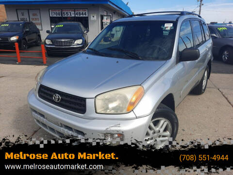 2002 Toyota RAV4 for sale at Melrose Auto Market. in Melrose Park IL