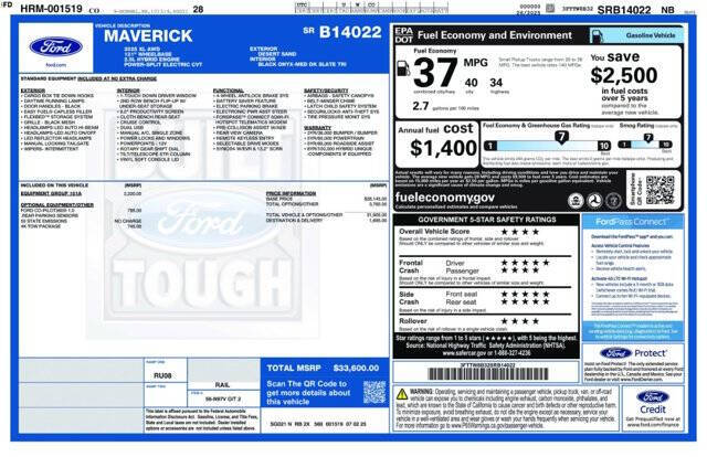 2025 Ford Maverick XL
