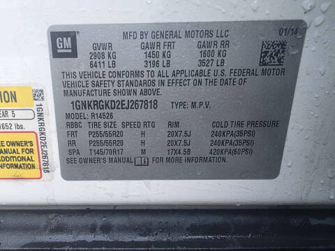 2014 Chevrolet Traverse LT