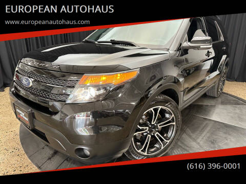 2015 Ford Explorer for sale at EUROPEAN AUTOHAUS in Holland MI