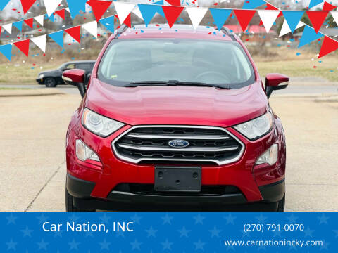2018 Ford EcoSport for sale at Car Nation, INC in Bowling Green KY
