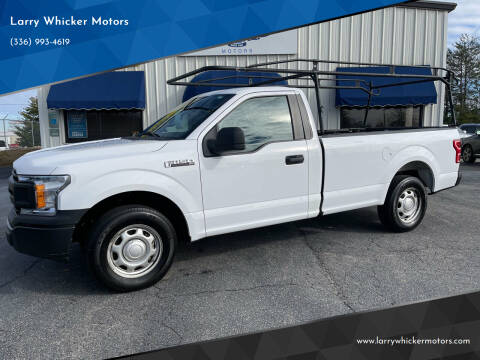 2018 Ford F-150 for sale at Larry Whicker Motors in Kernersville NC