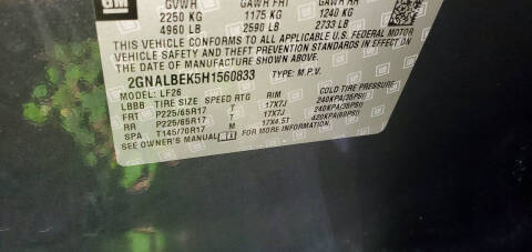 2017 Chevrolet Equinox LS