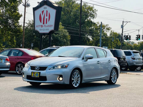 2012 Lexus CT 200h for sale at Y&H Auto Planet in Rensselaer NY