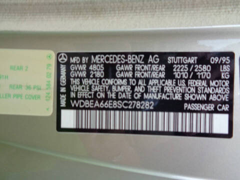 1995 Mercedes-Benz E-Class E 320