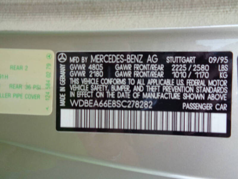 1995 Mercedes-Benz E-Class E 320