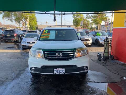 2014 Honda Pilot for sale at CROWN AUTO INC, in South Gate CA