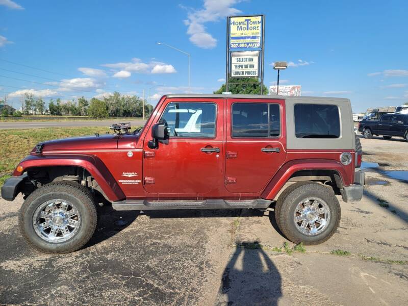 2008 Jeep Wrangler Unlimited for sale at HomeTown Motors in Gillette WY
