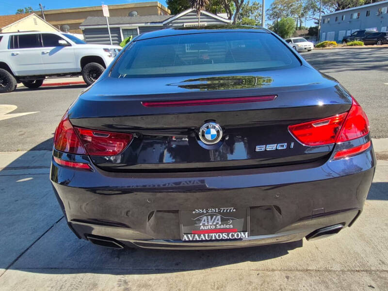 2012 BMW 6 Series 650i