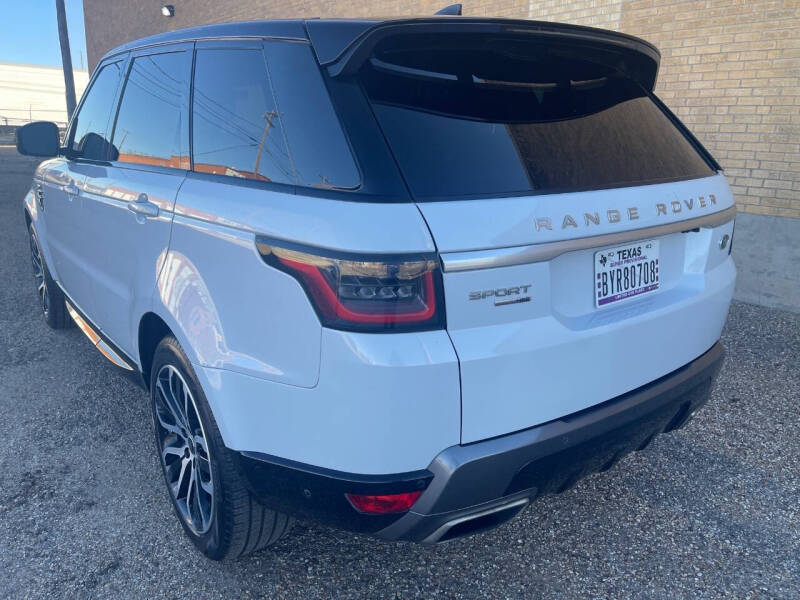 2019 Land Rover Range Rover Sport HSE